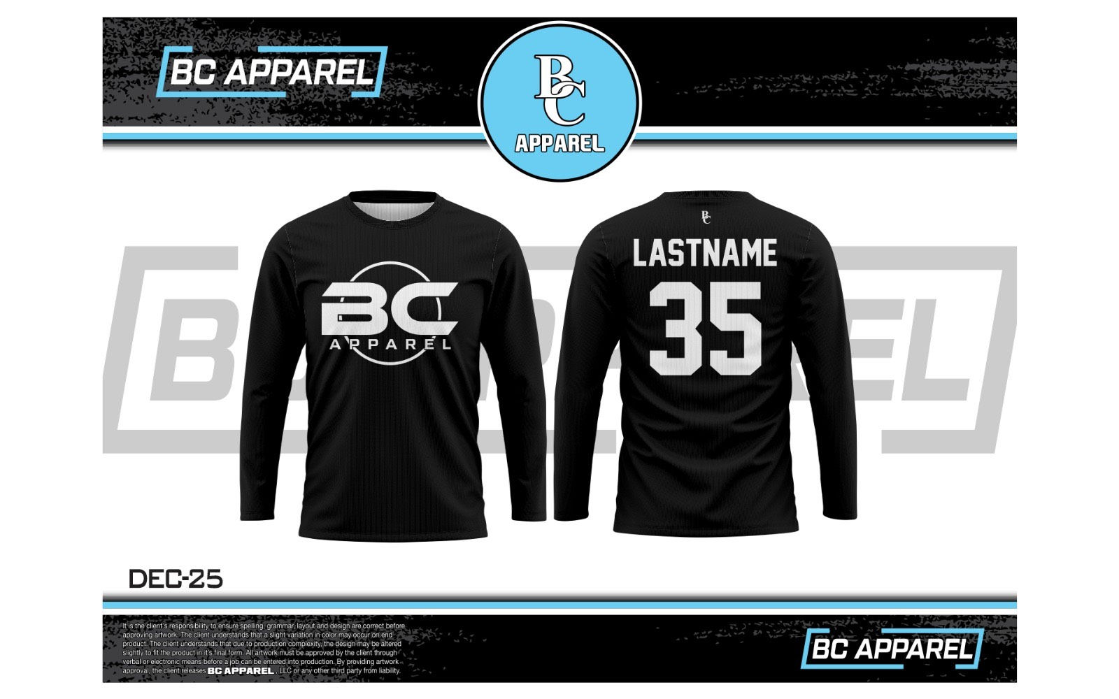 BC Apparel Long Sleeve