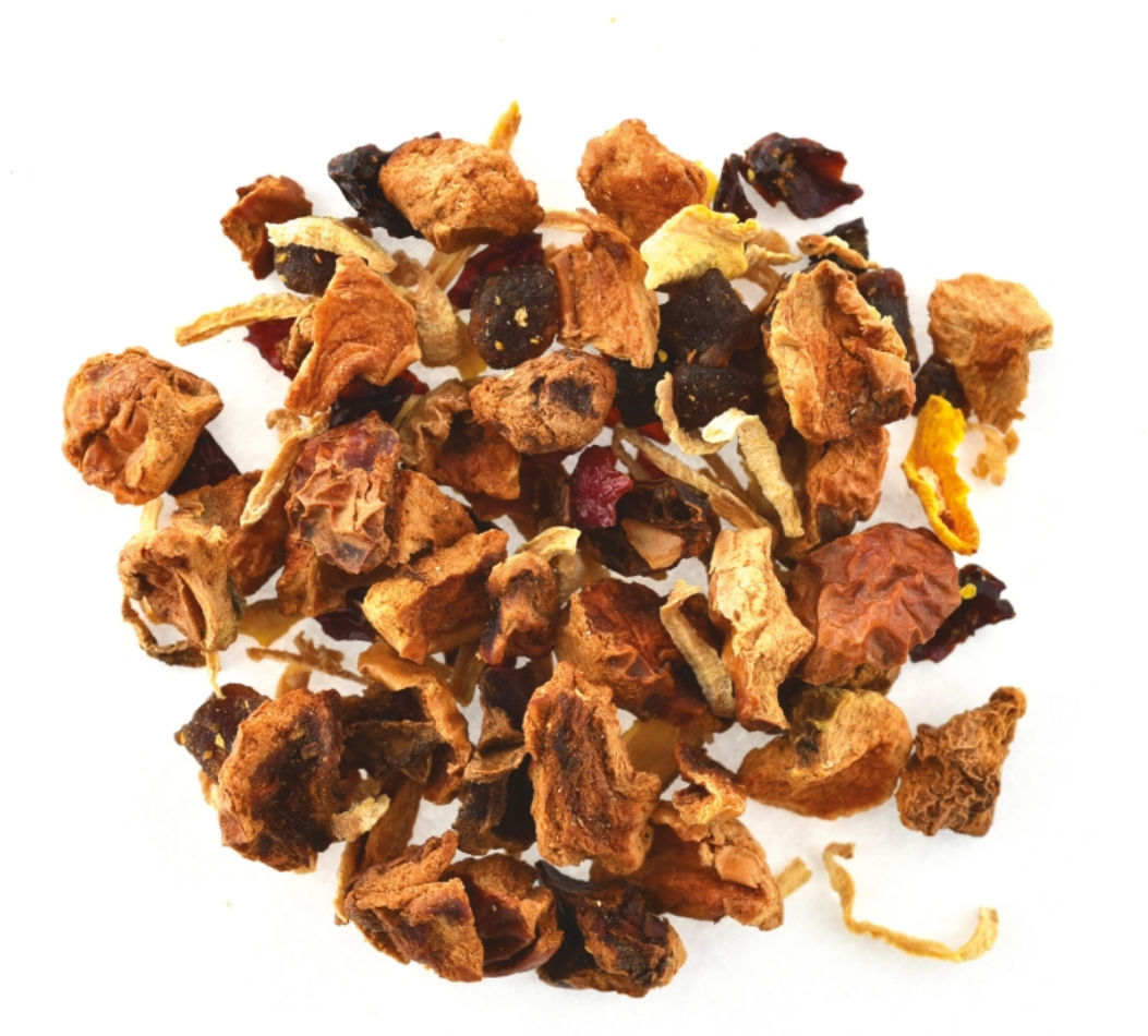 Fruits tisanes citrouille, carotte, abricot 