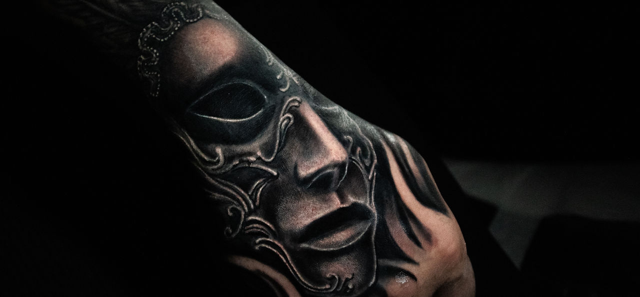 A hand Tattoo done in Essex tattoo studio