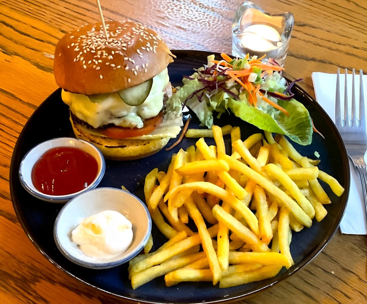 Arranged Food and Objects