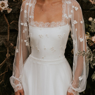 Paris Ivory Gown by Amy Mair Couture