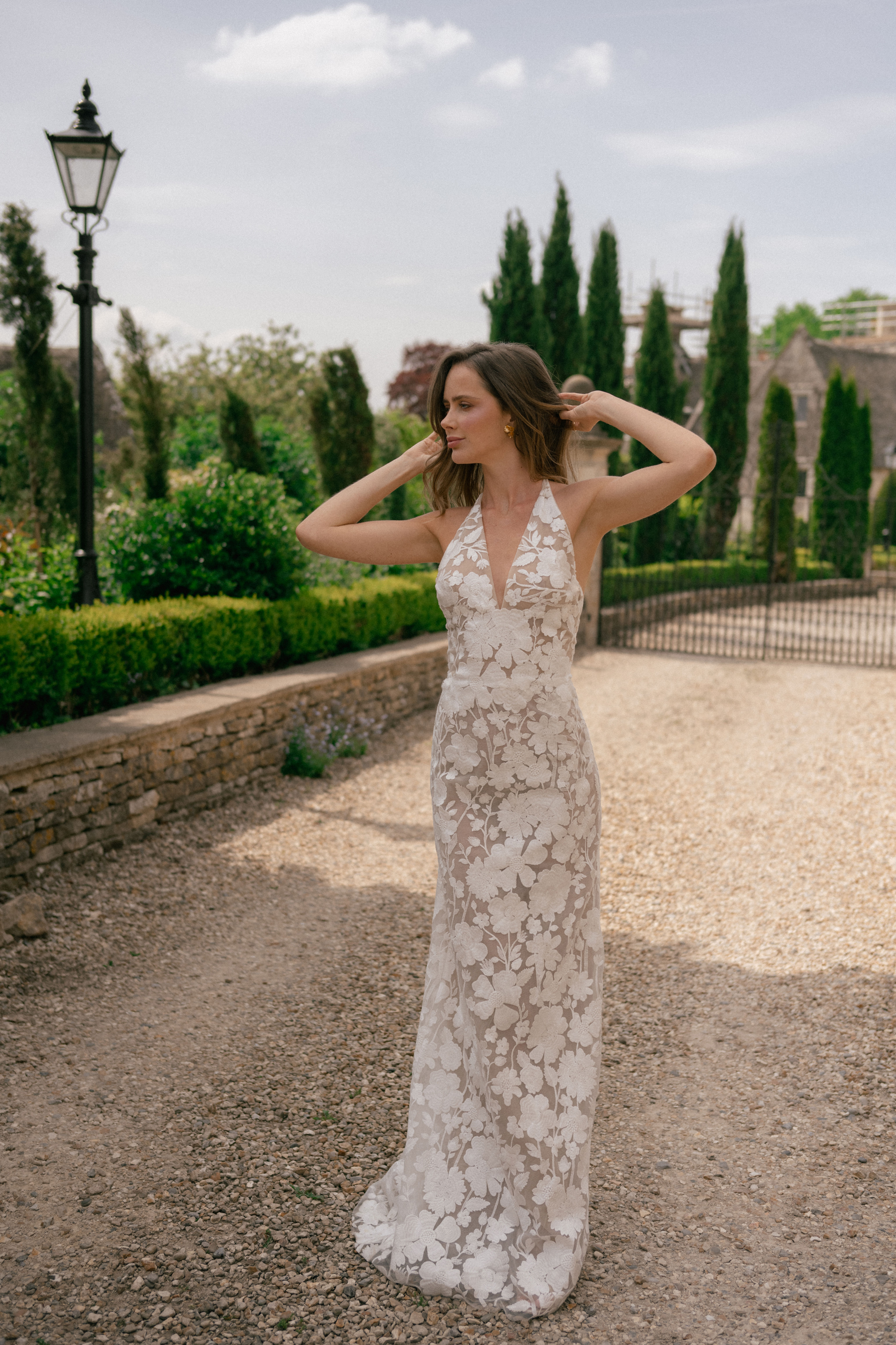 Tropica | Floral Embroidery Pattern Wedding Dress