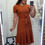 Miniatura: Vestido linho c botões e cinto