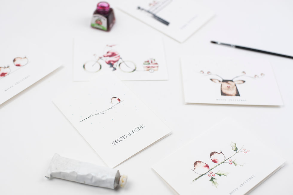 Thumbnail: Pack of 4: Three Little Robins
