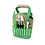 Thumbnail: Indoor Gardening Stainless Steel Tool Set, 14 Pieces, Green