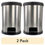 섬네일: Mainstays 1.5 Gallon Trash Can, Plastic round Step Bathroom Trash Can, Silver
