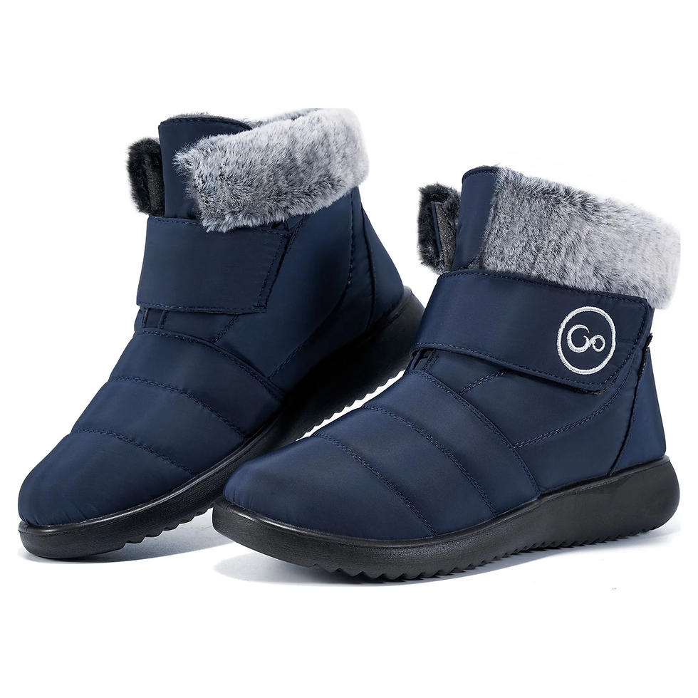 Women Snow Boots Winter Shoes Slip on Boots for Women Waterproof Booties Comfort