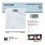 Miniature : Taylor 11.8"X 11.8" Digital Glass Body Weight Scale Battery Powered, FSA HSA Eli