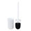 サムネイル： Mainstays Basics Plastic Toilet Brush, White