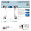 섬네일: Taylor 12.2" X 12.2" Weight Tracking Glass Body Weight Scale Battery Powered, FS