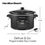 サムネイル： Hamilton Beach Defrost & Go Programmable Slow Cooker, Temperature Probe, 6 Quart