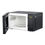 Thumbnail: Mainstays 0.7 Cu Ft Countertop Microwave Oven, 700 Watts, Black, New