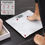 Miniature : Taylor 11.8"X 11.8" Digital Glass Body Weight Scale Battery Powered, FSA HSA Eli