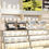 Miniature : Golden Type 2-Layer Dish Drain Rack - Space-Saving Kitchen Countertop Organizer 