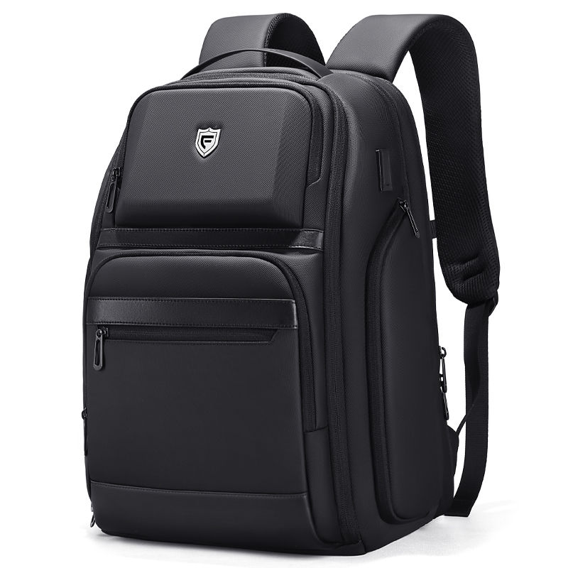 Fenruien Men 36L Business Backpack USB Waterproof Multi Pocket Backpacks Fit 17