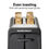 Miniature : Hamilton Beach 2 Slice Toaster with Wide Slots, Bagel Function, Toast Boost, Sta