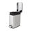 縮圖：Qualiazero Trash Can, 1.3 Gallon Slim Step on Bathroom Trash Can, Stainless Stee