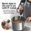 Miniature : Hamilton Beach 2 Speed Immersion Blender with Blending Wand and Whisk, 59742F