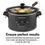 サムネイル： Hamilton Beach Defrost & Go Programmable Slow Cooker, Temperature Probe, 6 Quart