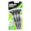 サムネイル： Gillette Mach 3 Sensitive Men 3 Blade Disposable Razor,3 Count