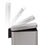 縮圖：Qualiazero Trash Can, 1.3 Gallon Slim Step on Bathroom Trash Can, Stainless Stee