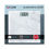 Miniature : Taylor 11.8"X 11.8" Digital Glass Body Weight Scale Battery Powered, FSA HSA Eli
