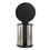 섬네일: Mainstays 1.5 Gallon Trash Can, Plastic round Step Bathroom Trash Can, Silver