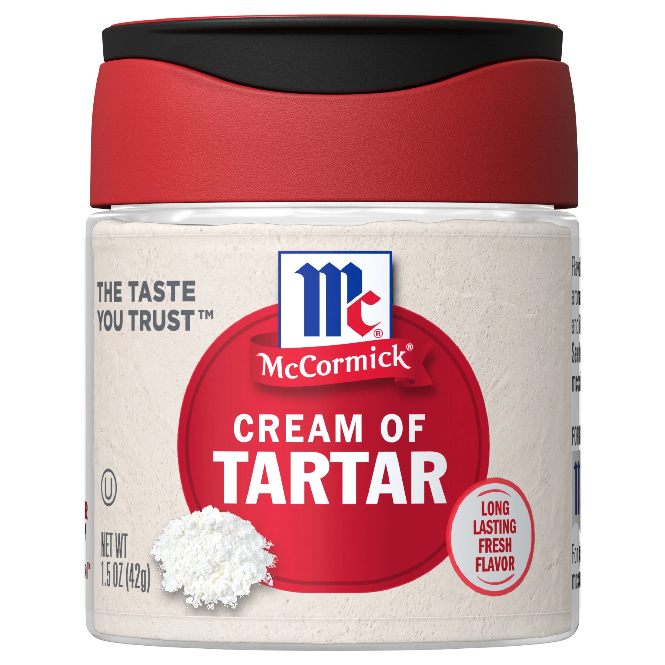 Mccormick All Natural Kosher Cream of Tartar, 1.5 Oz Bottle