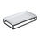 縮圖：Better Homes & Gardens Ribbed Glass and Metal Soap Pump, White with Black Accent