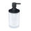 縮圖：Better Homes & Gardens Ribbed Glass and Metal Soap Pump, White with Black Accent