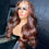 Miniature : 13x6 Chocolate Brown Body Wave HD Lace Frontal Wig 13x4 Dark Brown Colored Lace 