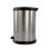 섬네일: Mainstays 1.5 Gallon Trash Can, Plastic round Step Bathroom Trash Can, Silver