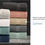 Miniature : Better Homes & Gardens Signature Soft Popcorn Texture Washcloth, Nimbus Blue
