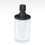 縮圖：Better Homes & Gardens Ribbed Glass and Metal Soap Pump, White with Black Accent
