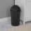 섬네일: Sterilite 3 Gal Plastic round Swing Top Bathroom Trash Can, Black