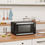 섬네일: Hamilton Beach 0.9 Cu Ft Countertop Microwave Oven, 900 Watts, Stainless Steel, 