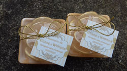 Lembrancinhas casamento vela creme doura