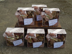 lembrancinhas casamento caixa potpourri 