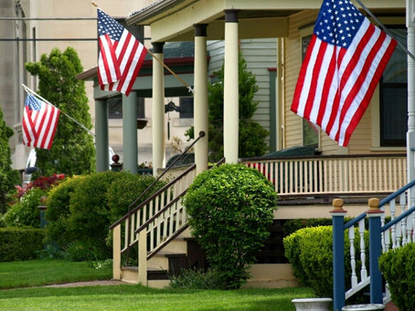 In honor of flag day!