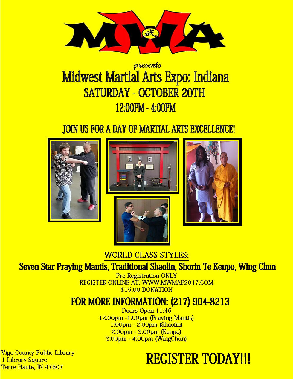 Midwest Martial Arts Expo: INDIANA