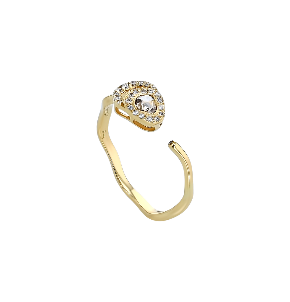 Thumbnail: Palm Tree Stud Ring
