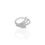 Thumbnail: White Gold Ring with Diamonds
