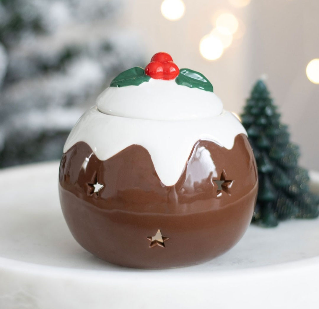 Christmas Pud Wax Warmer 
