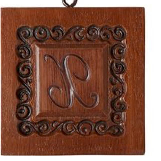 Thumbnail: M11301-SET SPECIAL ORDER Set of 26 Monogram springerle mold - House on the Hill