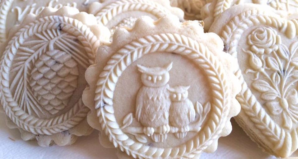 Thumbnail: AP 03420 Owl with Young springerle cookie mold by Anis-Paradies