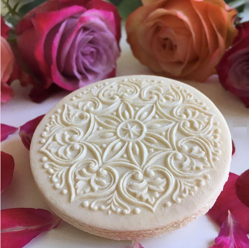 Thumbnail: AP 1671 Heart Ornament springerle cookie mold by Änis-Paradies