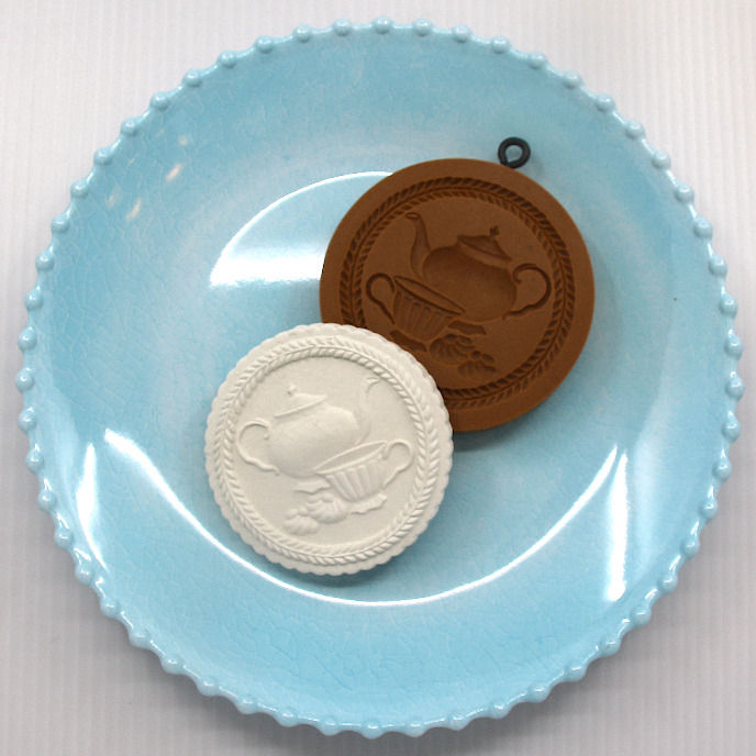 Thumbnail: GH 6629 Tea and Cookies springerle cookie mold