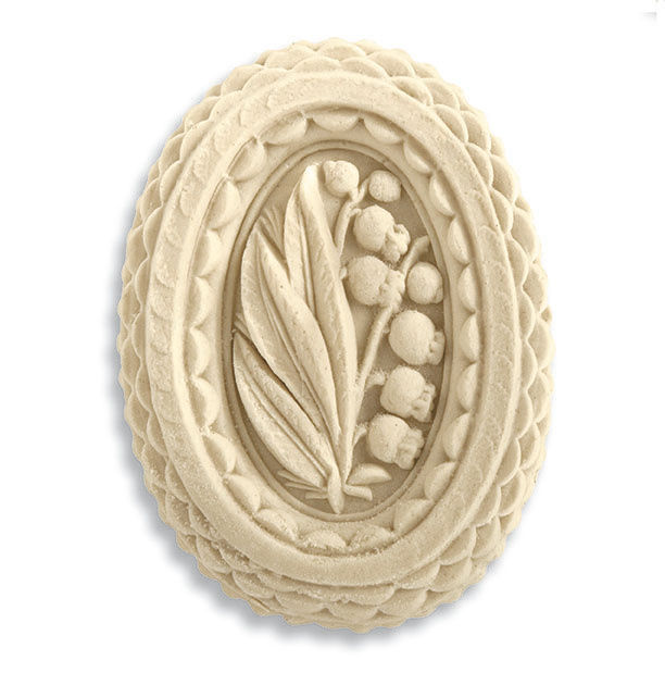 Thumbnail: M5374 Lily of the Valley Springerle Cookie Mold  by House on the Hill M5374