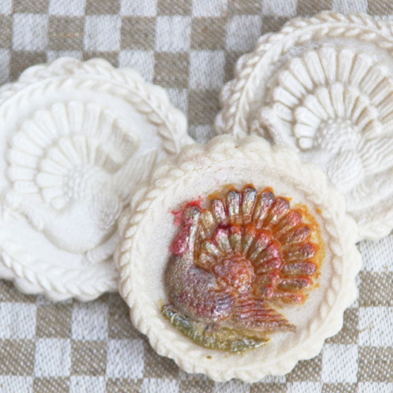 Thumbnail: AP 3212 Turkey springerle cookie mold by Anis-Paradies