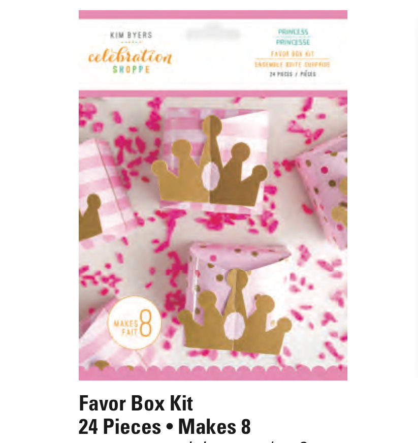 Thumbnail: Princess Party Favor Box Kit